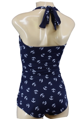 Sailor Bombshell Vintage Anker Badeanzug